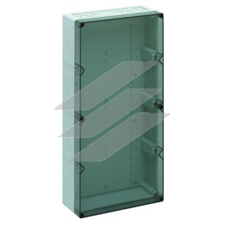 Корпус порожній AKi 4-t, (600х300х132мм), прозора кришка, IP65, полікарбонат, армований скловолокном, кришка - полікарбонат, прозорий, Spelsberg